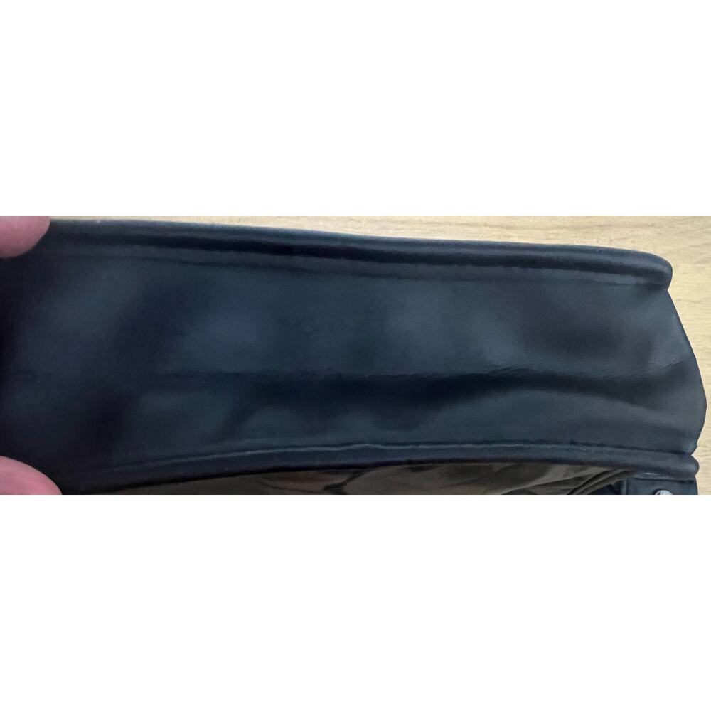 Vintage Unbranded Leather Patchwork Crossbody Pur… - image 12